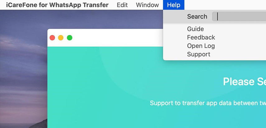 icarefone whatsapp transfer mac журнал