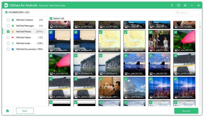 восстановить историю чата в WeChat