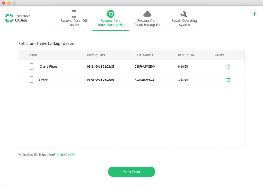 восстановление сообщений iphone viber