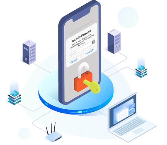 4ukey обойти блокировку активации - удалить Apple ID