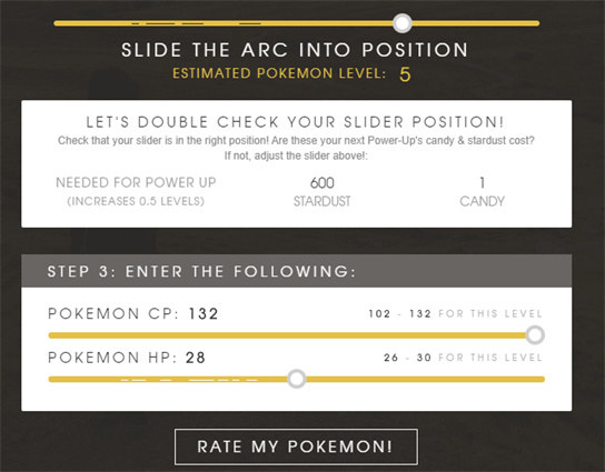 pokemon go iv рейтер в thesilphroad
