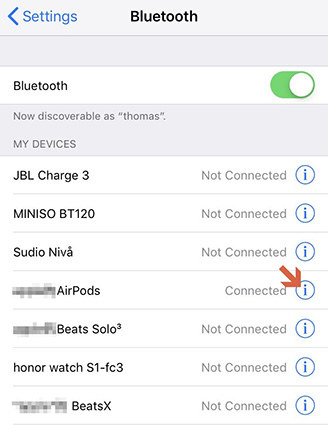 почему мой левый airpod не работает