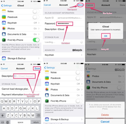 отключить найти айфон без пароля ios 10