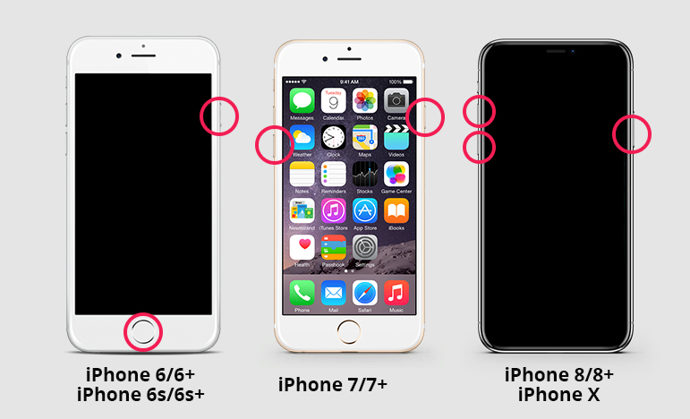 принудительный перезапуск iphone
