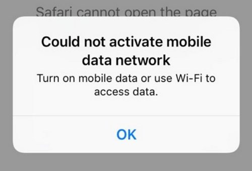 Сотовые данные не работают в бета-версии iOS 14
