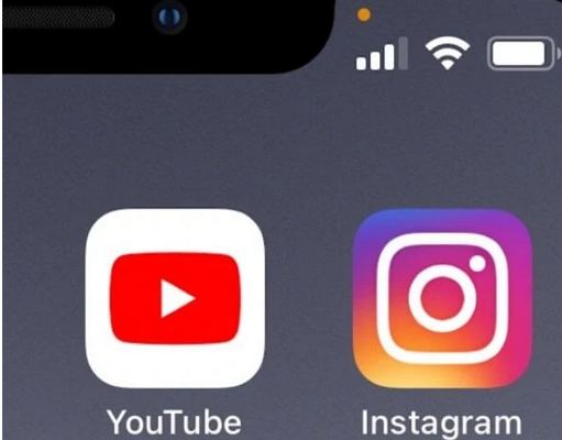 Какую дозу означает оранжевая точка на iPhone