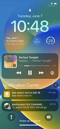 new notification center features for ios 16