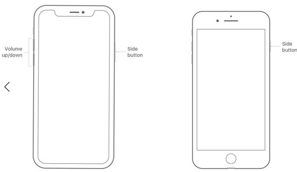 перезапустить iphone