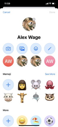 как удалить картинку Apple ID