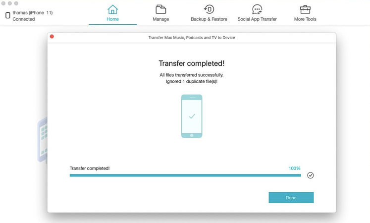 передавать файлы с iphone на mac без itunes