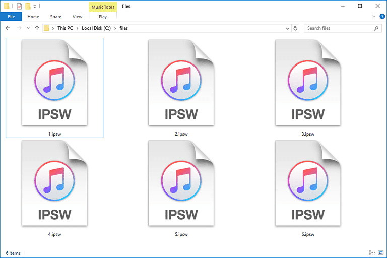 ipsw файл