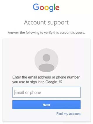 google account unlock android phone