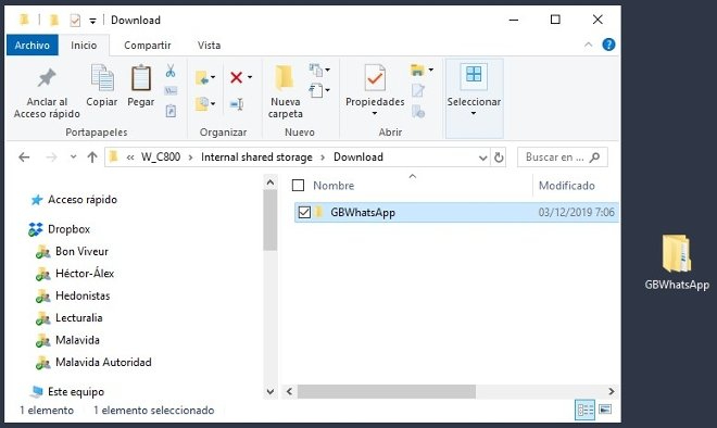 how to transfer gbwhatsApp data to new phone