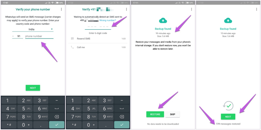как перенести данные gbwhatsapp на новый телефон в WhatsApp