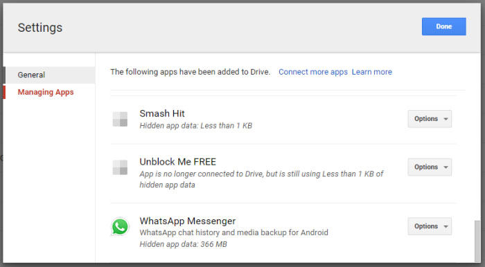 where is whatsapp backup stored in android
