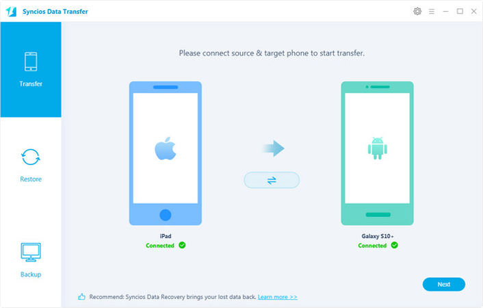 transfer whatsapp from android to iphone free software