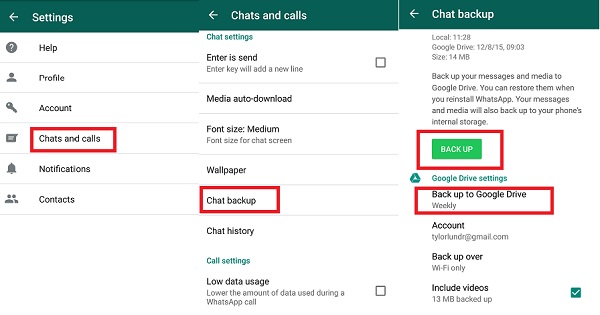 whatsapp business backup restore