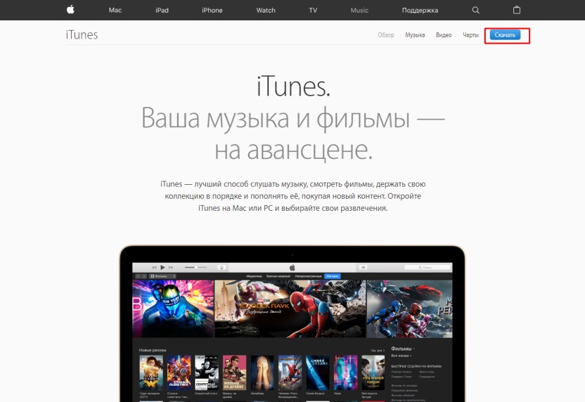 Синхронизация iPhone с iTunes