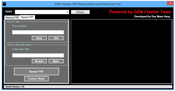 Обход гугл аккаунт через GSM Flasher