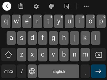 Обойти google аккаунт с помощью Настройки клавиатуры