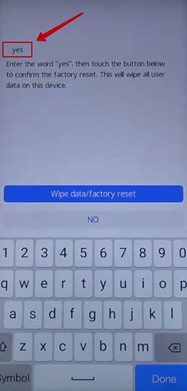Разблокировать Хуавей y5 через hard reset