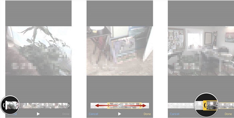 сохранить обрезанный сегмент